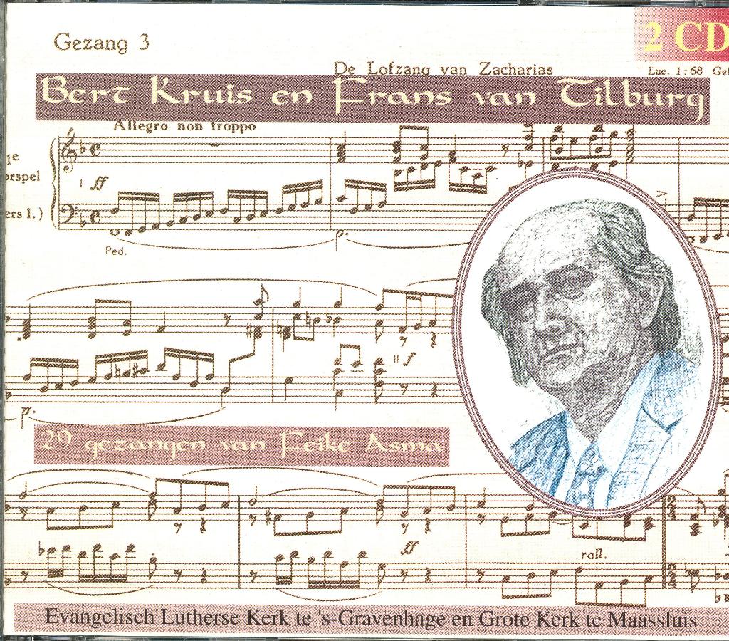 Bert Kruis en Frans van Tilburg - Orgelboek, Ophalen of Verzenden, Zo goed als nieuw, Koren of Klassiek, Boxset