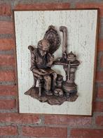 Vintage retro Schilderij, decoratie object, Ophalen, Minder dan 50 cm, Schilderij, Minder dan 50 cm