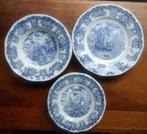 Ontbijt-, soep- en diner borden Historical Ports of England, Antiek en Kunst, Antiek | Servies los, Ophalen of Verzenden