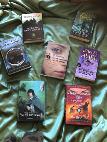 Partij oa fantasy boeken alles voor maar 10 euro  beschikbaar voor biedingen