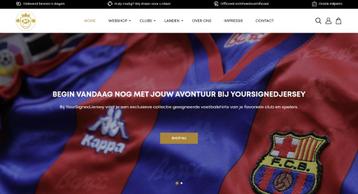 Gesigneerde voetbalshirts beschikbaar voor biedingen