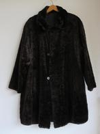 Bruine kunst bontjas teddy jas maat 42/44 vintage bijenkorf, Ophalen of Verzenden, Zo goed als nieuw, Maat 42/44 (L), Bruin