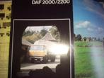 DAF 2000 2200 2205 brochure folder 1977 Vlaams Nederlands, Ophalen of Verzenden, Zo goed als nieuw, Overige merken