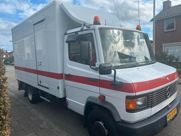 Mercedes-Benz 6-SERIE 609 D 1990, Auto's, Bestelauto's, Particulier, Mercedes-Benz, Diesel, Handgeschakeld, Origineel Nederlands