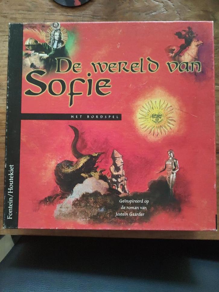 Spel de wereld van Sofie. Als nieuw, Hobby en Vrije tijd, Gezelschapsspellen | Kaartspellen, Zo goed als nieuw, Ophalen of Verzenden