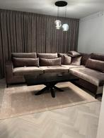 Zwarte salontafel, Huis en Inrichting, Gebruikt, 100 tot 150 cm, Minder dan 50 cm, Rechthoekig