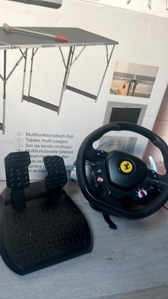 ‼️Thrustmaster T80 Ferrari 488 GTB Edition – In topstaat‼️, Spelcomputers en Games, Spelcomputers | Sony PlayStation Consoles | Accessoires