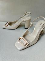 Beige Zara Lakschoenen Maat 37 - Fotoshoot gebruikt, Ophalen, Zo goed als nieuw, Beige, Pumps