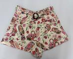 CLAUDIE PIERLOT linnen short maat 38 ZGAN, Maat 38/40 (M), Kort, Wit, Claudie Pierlot