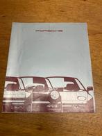 Porsche folder uit 1989, Ophalen of Verzenden, Zo goed als nieuw, Porsche