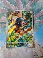 Pokemon obsidian flames lechonk illustration 209/197, Ophalen of Verzenden, Nieuw, Losse kaart, Foil