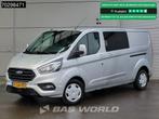 Ford Transit Custom 130PK Dubbel Cabine Automaat 2x Schuifde, Automaat, Stof, Euro 6, Bedrijf