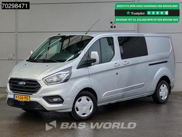 Ford Transit Custom 130PK Dubbel Cabine Automaat 2x Schuifde beschikbaar voor biedingen