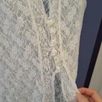 Donna Due Venducci lange kanten gilet vestje kimono XL 49111, ., Wit, Maat 46/48 (XL) of groter, Ophalen of Verzenden