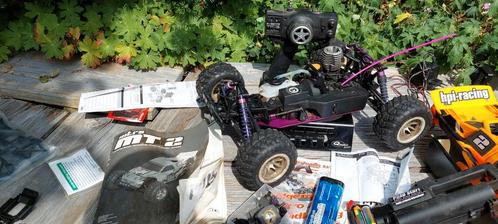 HPI nitro mt2, Hobby en Vrije tijd, Modelbouw | Radiografisch | Auto's, Gebruikt, Auto offroad, Nitro, Overige schalen, Ophalen of Verzenden