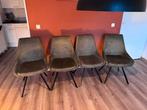 4 draaibare eetkamerstoelen Profijt Meubel, Ophalen, Gebruikt, Overige kleuren, Vier