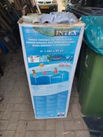 Intex Familie Zwembad met Metal Frame, Tuin en Terras, Ophalen, 80 tot 120 cm, Rond, Opzetzwembad