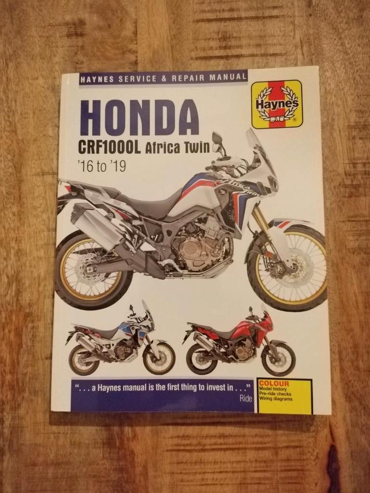 Haynes Manual Honda CRF1000L Africa Twin '16-'19, Boeken, Motoren, Zo goed als nieuw, Merk of Model, Ophalen of Verzenden