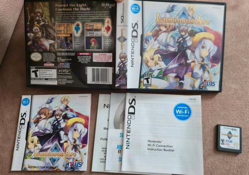 Lumnious Arc (DS) Compleet RARE nieuwstaat, Spelcomputers en Games, Games | Nintendo DS, Gebruikt, Role Playing Game (Rpg), 1 speler