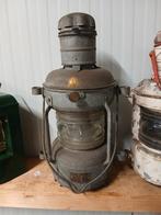 Groot origineel ankerlicht olielamp stijl origin elektrisch, Ophalen of Verzenden