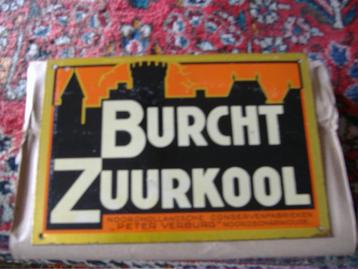 zuurkool bordje beschikbaar voor biedingen