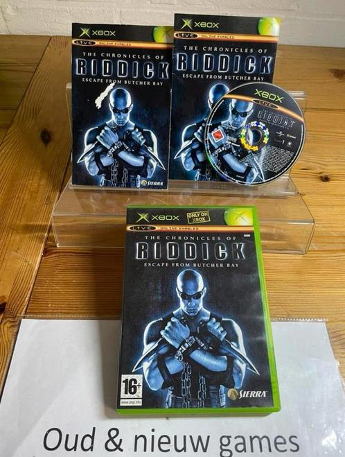 Riddick. Escape from butcher bay. Xbox. €3,99, Spelcomputers en Games, Games | Xbox Original, Zo goed als nieuw, Ophalen of Verzenden