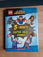 Lego dc comics super heroes 5-minute super hero stories, Verzenden, Zo goed als nieuw