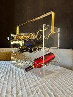 Wijnrek design David Lange vintage, Huis en Inrichting, Woonaccessoires | Wijnrekken, Ophalen of Verzenden, Metaal