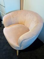 Roze schelp fauteuil / stoel, Ophalen, Zo goed als nieuw, 75 tot 100 cm, 50 tot 75 cm