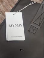 MYoMY - Prachtige leren paper bag - Nieuw €210 - MY O MY, Nieuw, Shopper, Ophalen of Verzenden, Zwart