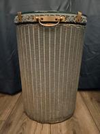 Vintage rieten wasmand, Huis en Inrichting, Ophalen, Gebruikt, Mand, Riet