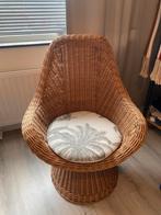 Rotan stoel, Huis en Inrichting, Fauteuils, Ophalen, Gebruikt, Minder dan 75 cm, Riet of Rotan