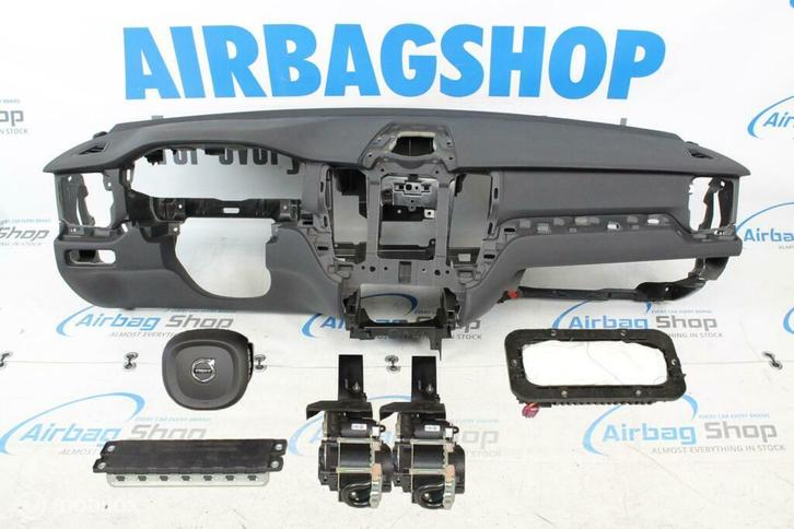 Airbag set - Dashboard zwart Volvo XC60 (2017-heden), Auto-onderdelen, Dashboard en Schakelaars, Gebruikt, Ophalen of Verzenden