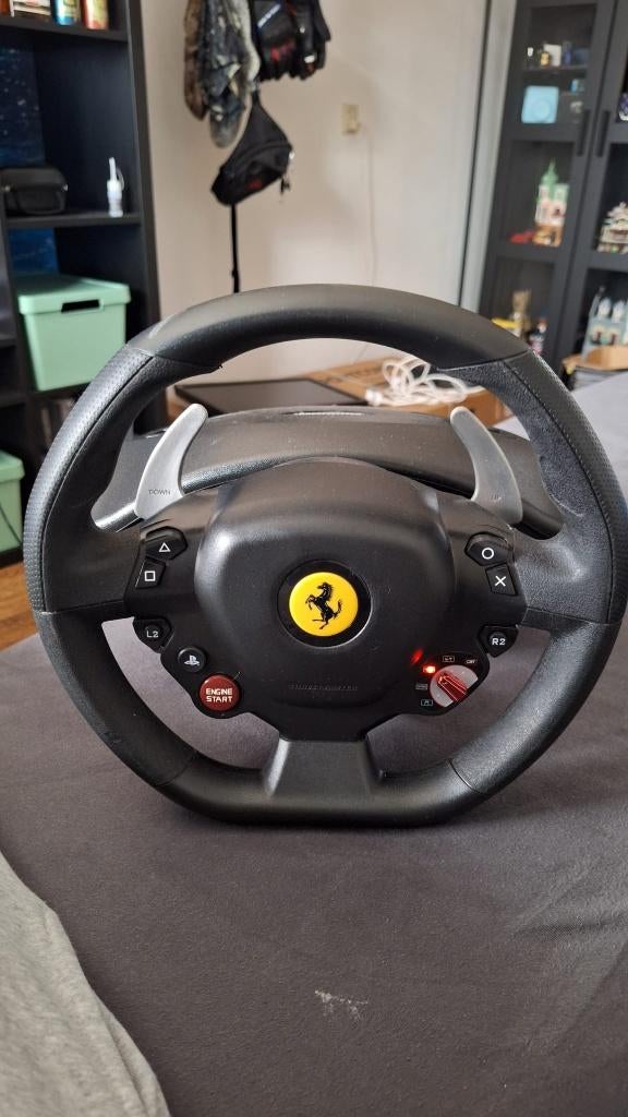 Thrustmaster T80 Ferrari 488 GTB Edition, Ophalen of Verzenden, Zo goed als nieuw, Stuur of Pedalen