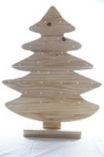 Kerstboom van hout gemaakt, Ophalen of Verzenden, Nieuw