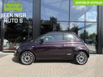 Fiat 500 0.9 TwinAir Lounge|Airco, Auto's, Fiat, Euro 5, Gebruikt, Zwart, Overige kleuren