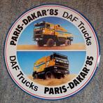 Leuke oude sticker.  DAF Trucks. Paris-Dakar'85., Verzamelen, Ophalen of Verzenden, Zo goed als nieuw, Overige typen