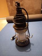 Vintage Bureaulamp / Werkplaatslamp, Gebruikt, Ophalen of Verzenden, Minder dan 100 cm, Metaal