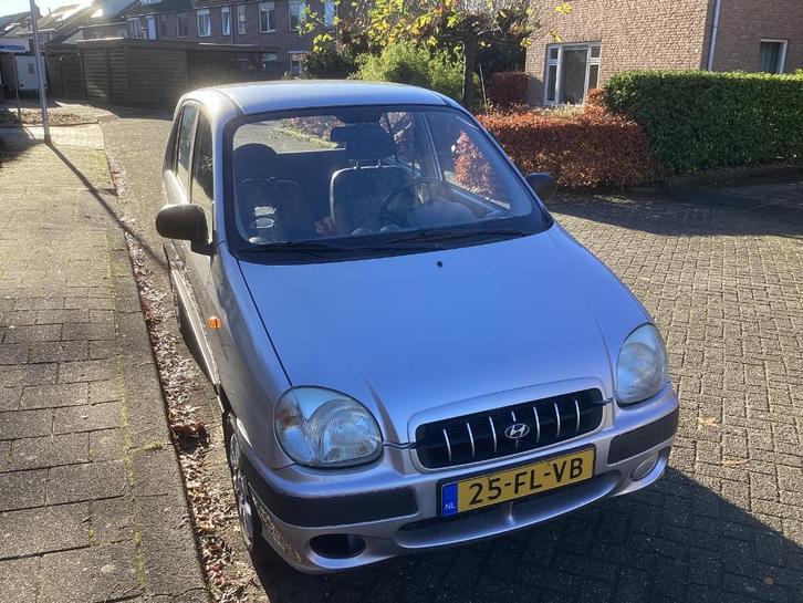 Hyundai Atos 1.0 I LX Spirit 2000 Grijs, Auto's, Hyundai, Particulier, Atos, Benzine, Hatchback, Handgeschakeld, Origineel Nederlands