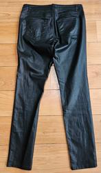 Zwarte lederlook skinny broek – H&M – maat 42, Zwart, Maat 42/44 (L), Ophalen of Verzenden, Zo goed als nieuw