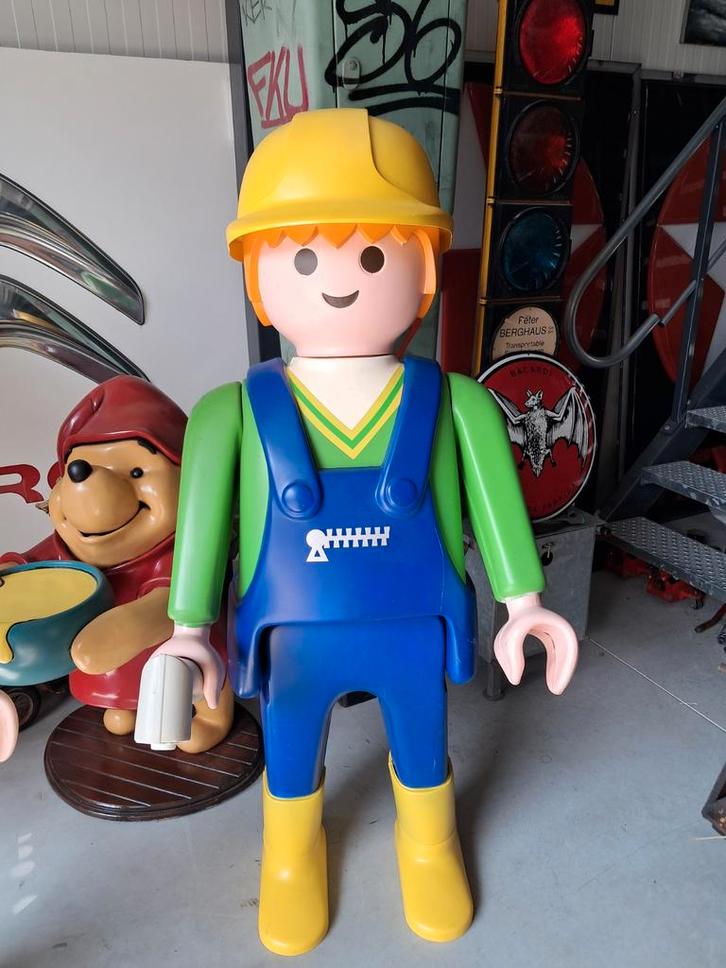 Zeldzame Life size Playmobil xxl pop 155cm vaste prijs., Verzamelen, Poppen, Gebruikt, Pop, Ophalen