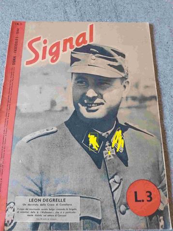 Duits boekje Signal 1944 Wehrmacht 1940 1945 Degrelle Rex beschikbaar voor biedingen