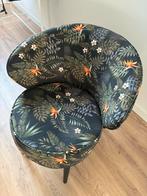 Fuiteuil met print, Huis en Inrichting, Fauteuils, Ophalen, Zo goed als nieuw, Minder dan 75 cm, 50 tot 75 cm