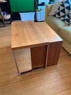 Salontafel duo set hout en metaal tweedelig Esprit Home, Ophalen, Minder dan 50 cm, Gebruikt, 50 tot 100 cm