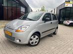 Chevrolet Matiz 0.8 Spirit Airco Elek pakket NL Auto NAP, Voorwielaandrijving, Stof, Gebruikt, Zwart