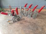 7x AMF spanklemmen tbv lassen, Doe-het-zelf en Verbouw, Gereedschap | Handgereedschap, Ophalen of Verzenden, Gebruikt