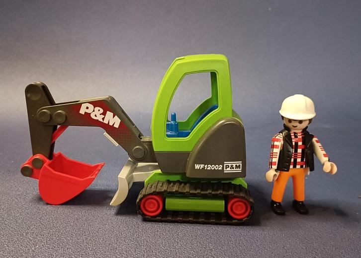 Playmobil Mini Graafmachine 3279, Kinderen en Baby's, Speelgoed | Playmobil, Zo goed als nieuw, Ophalen of Verzenden