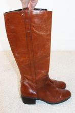 Mooie Gevoerde Leren Freeflex Laarzen -s13 (Maat 38) € 50,-, Hoge laarzen, Bruin, Ophalen of Verzenden, Zo goed als nieuw