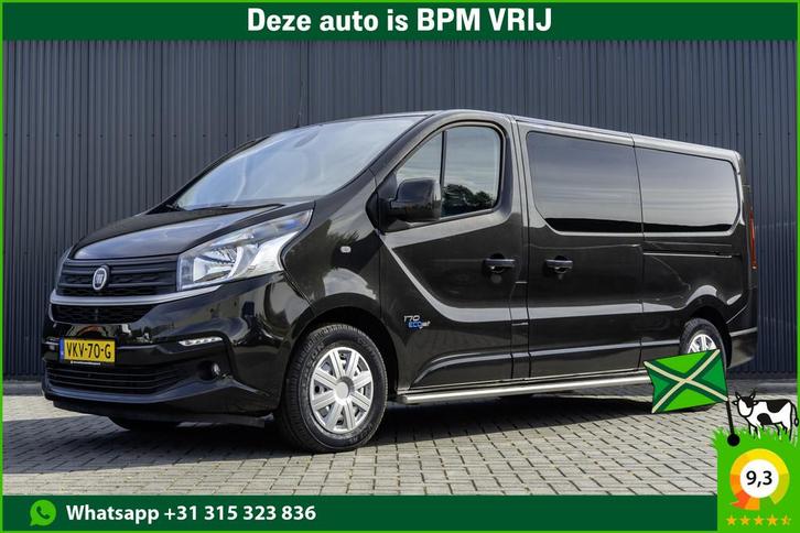 Fiat Talento 2.0 MultiJet | 170PK | Leder | 5-Zits | | L2H1, Auto's, Bestelauto's, Bedrijf, Te koop, ABS, Achteruitrijcamera, Airbags