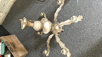 6 armige bronzen lamp
 beschikbaar voor biedingen